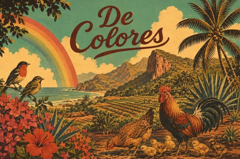 De Colores - דֶה קוֹלוֹרֶס: תרגום לעברית לשיר הספרדי המלא בצבעים